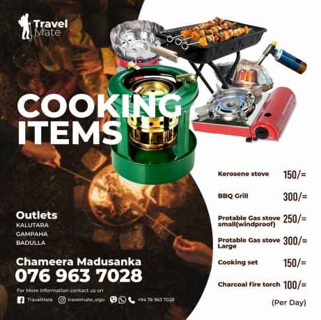 camping-cooking-equipments-for-rent-big-0
