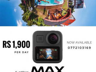 Gopro Max for rent