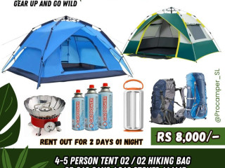 Pro Camper Camping Equipments for Rent