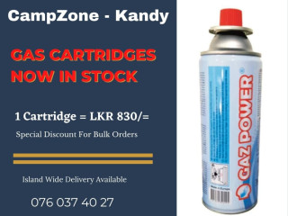 Butane Gas Cartridges - Kandy
