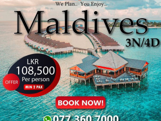 Maldives  Travel 3N/4D