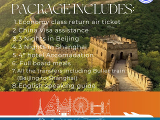 Discover China from  6 nights 7 days tour package