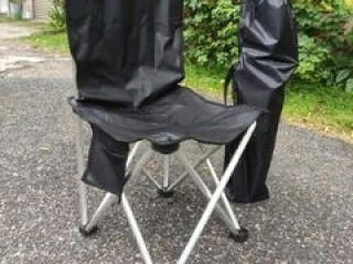 Camping Chair - Black - Folding