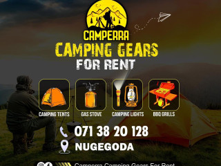 Camperra Camping Gears For Rent