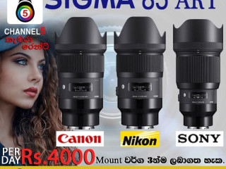 Cameras for Rent  Gampaha/ Polgahawela/ Kurunegala