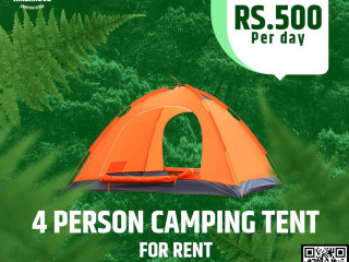 Camping  Equipment Rent