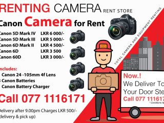 Camera for Rent