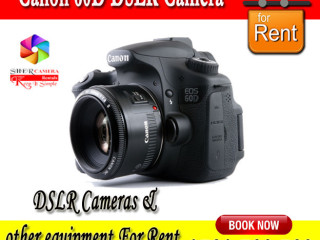 Camera For Rent Canon 60D For Rent ONLY