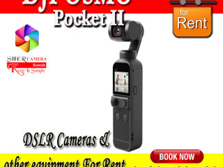 OSMO Pocket Camera for rent ONLY