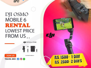 Dji Osmo mobile 6 Gimble for rent