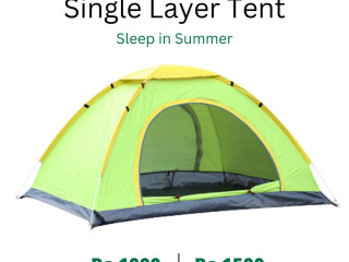 Single Layer Camping Tents for Rent - Kahawatta