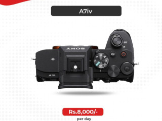 Sony A7 iV for Rent