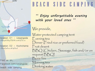 Ussangoda Beach Side Camping
