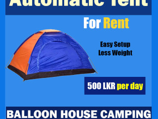 3 - 4 Person Automatic camping tents for rent