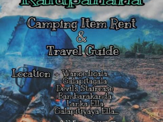 Camping Equipments Rent Kalupahana
